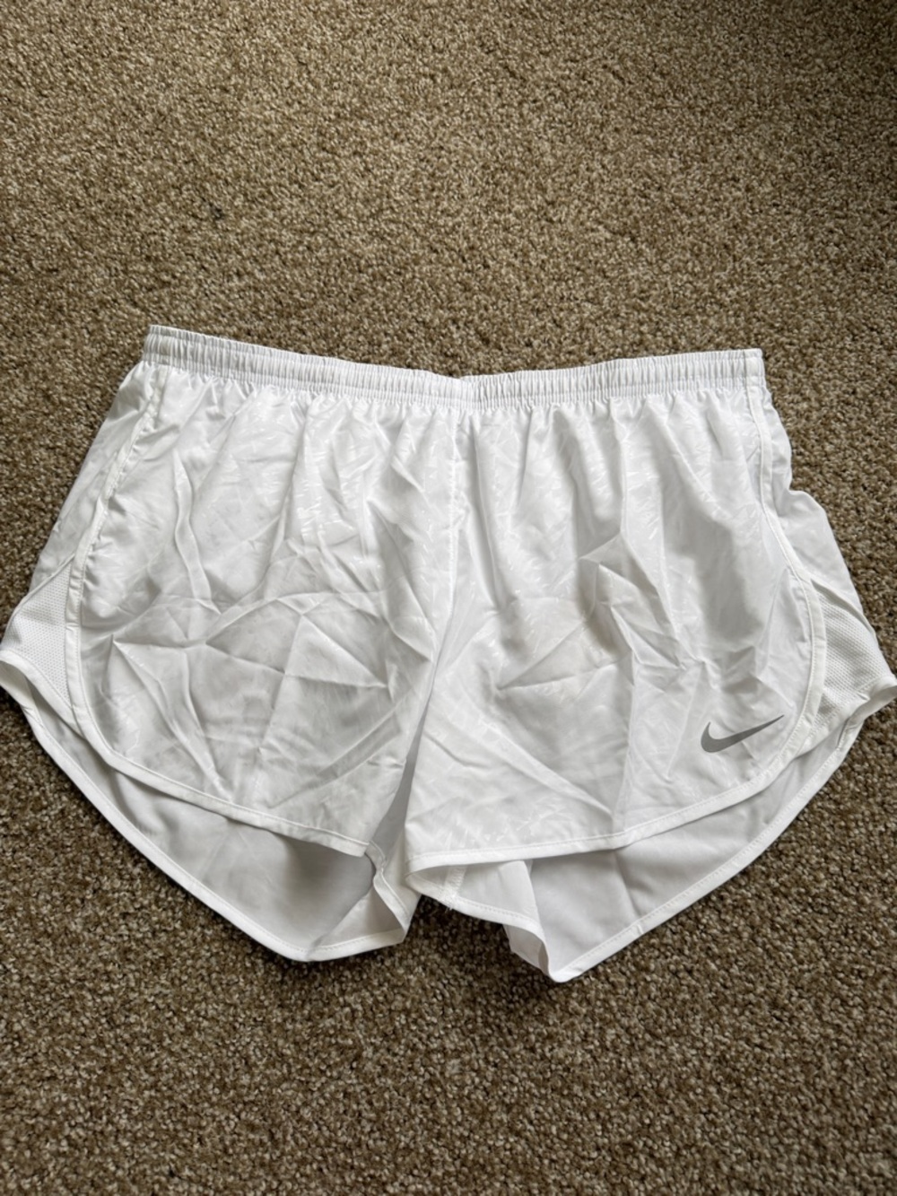 Nike Tempo Womens Dri Fit Brief Lined Running Shorts
